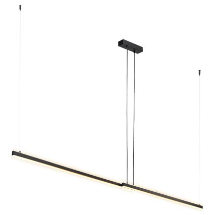 Argon 8838 - LED luster na sajli MIAMI LED/74W/230V 3000K crno