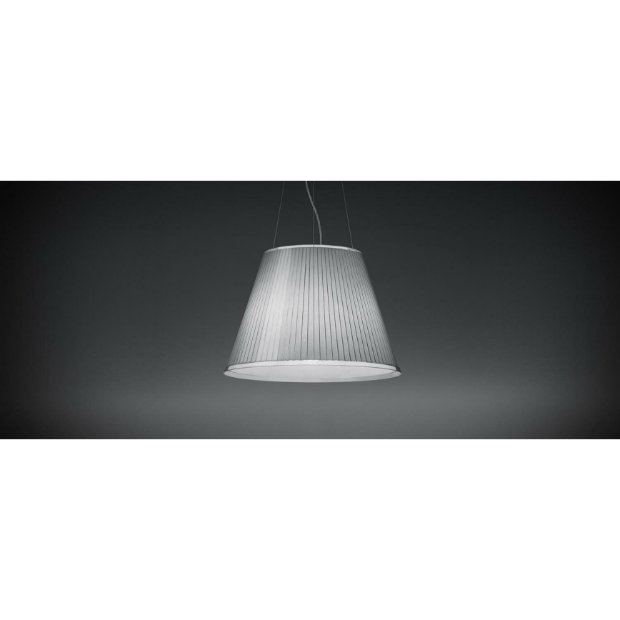 Artemide 1124110A - Luster na sajli CHOOSE MEGA 3xE27/12W/230V pr. 55 cm bela