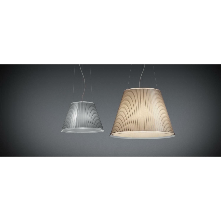 Artemide 1124110A - Luster na sajli CHOOSE MEGA 3xE27/12W/230V pr. 55 cm bela