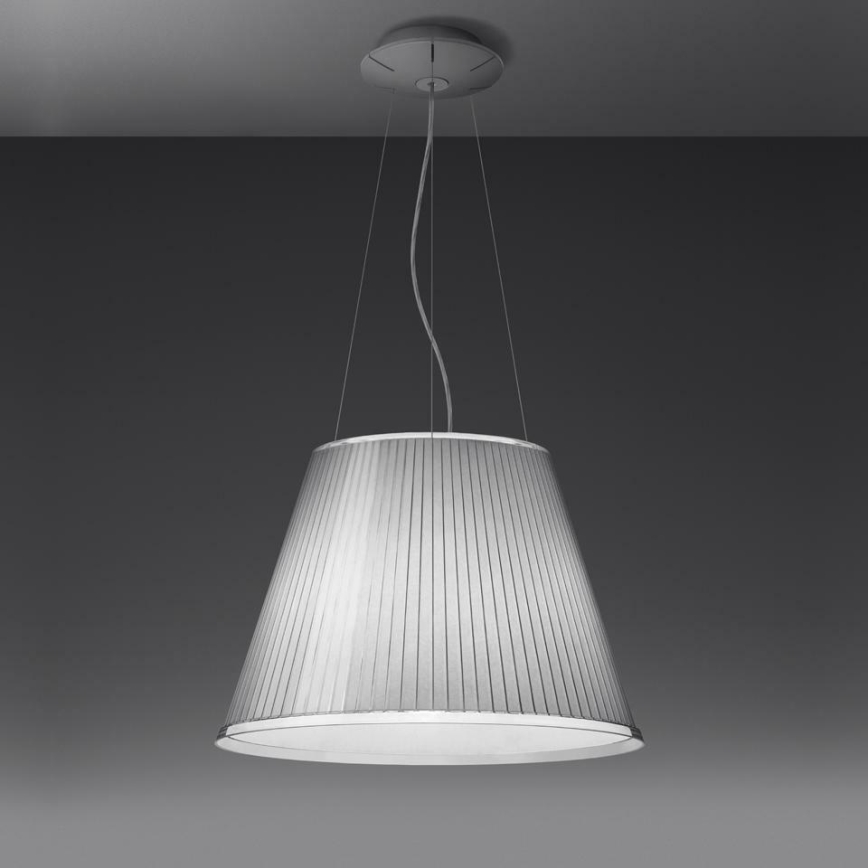 Artemide 1124110A - Luster na sajli CHOOSE MEGA 3xE27/12W/230V pr. 55 cm bela