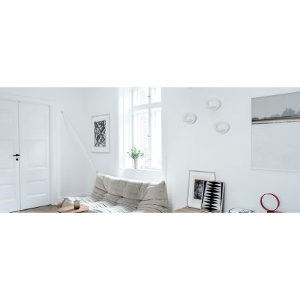 Artemide 1248010A - LED Prigušiva zidna lampa PIRCE LED/27W/230V 3000K bela