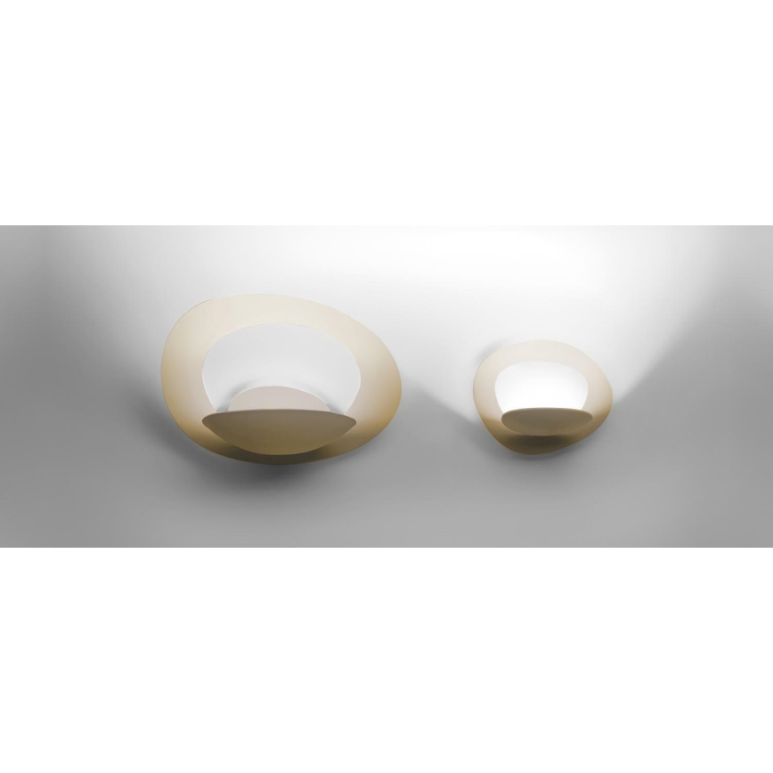 Artemide 1248020A - LED Prigušiva zidna lampa PIRCE LED/27W/230V 3000K zlatna