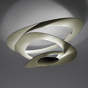 Artemide 1253120A - LED Prigušiva plafonjera PIRCE LED/44W/230V 3000K zlatna