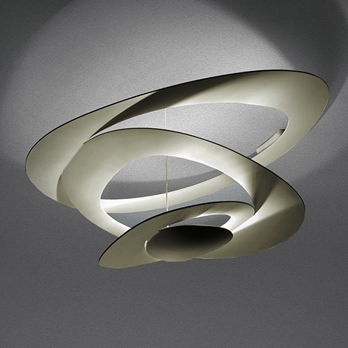 Artemide 1253120A - LED Prigušiva plafonjera PIRCE LED/44W/230V 3000K zlatna