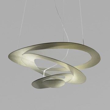 Artemide 1254120A - LED Prigušivi luster na sajli PIRCE LED/44W/230V 3000K zlatna