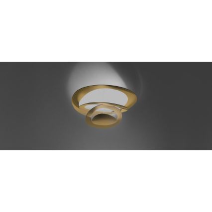 Artemide 1255120A - LED Prigušiva plafonjera PIRCE LED/44W/230V 3000K zlatna