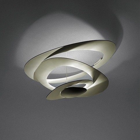 Artemide 1255120A - LED Prigušiva plafonjera PIRCE LED/44W/230V 3000K zlatna