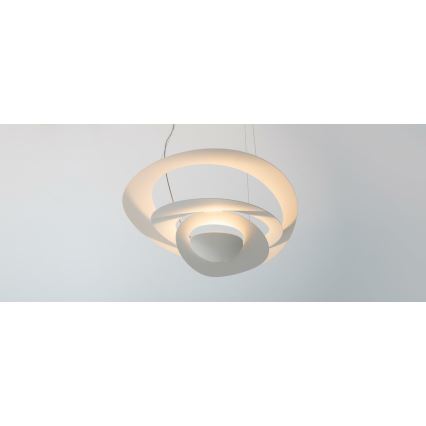 Artemide 1256110A - LED Prigušivi luster na sajli PIRCE LED/44W/230V 3000K bela