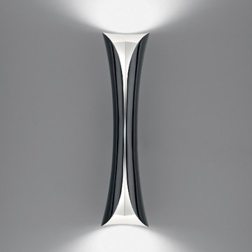 Artemide 1373010A - Zidna lampa CADMO 2xGU10/10W/230V crno