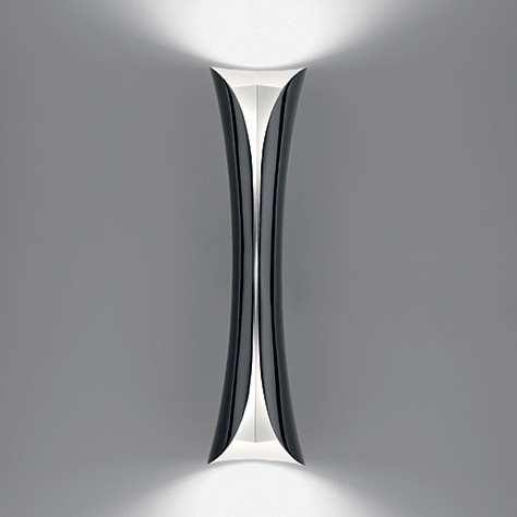 Artemide 1373010A - Zidna lampa CADMO 2xGU10/10W/230V crno