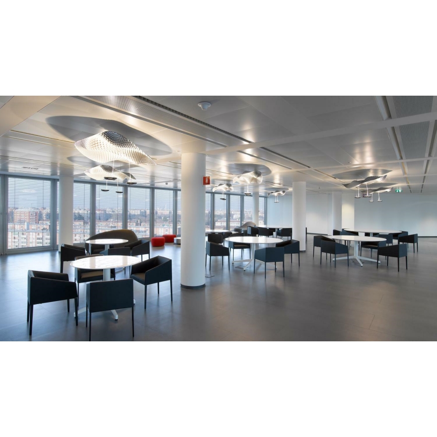 Artemide 1513010A - Luster na sajli COSMIC ANGEL 2xR7s/11W/230V sjajni krom