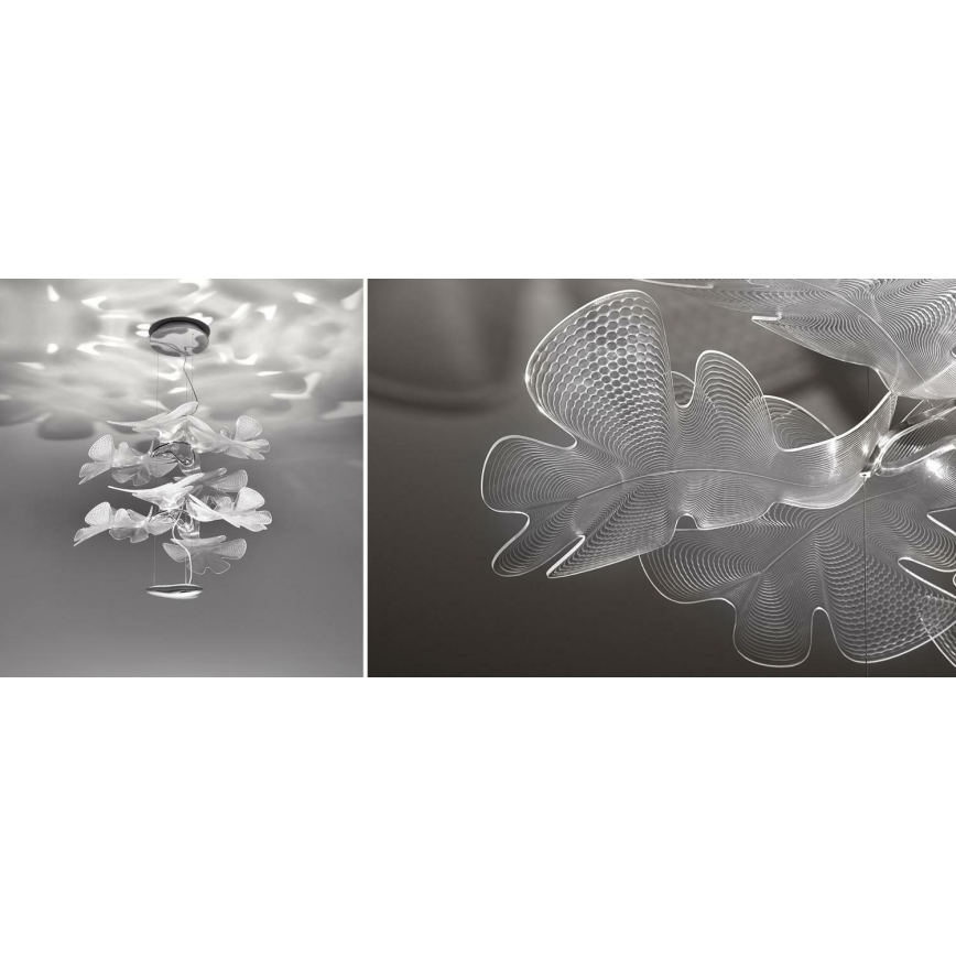 Artemide 1628110APP - LED Prigušivi luster na sajli CHLOROPHILIA LED/44W/230V 3000K