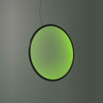 Artemide 1992330APP - LED RGBW Prigušivi luster na sajli DISCOVERY LED/42W/230V 2700-6500K crno