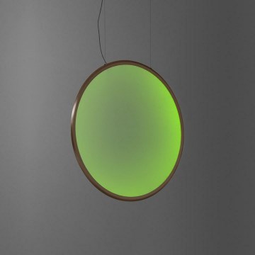 Artemide 1992360APP - LED RGBW Prigušivi luster na sajli DISCOVERY LED/42W/230V 2700-6500K bronzana
