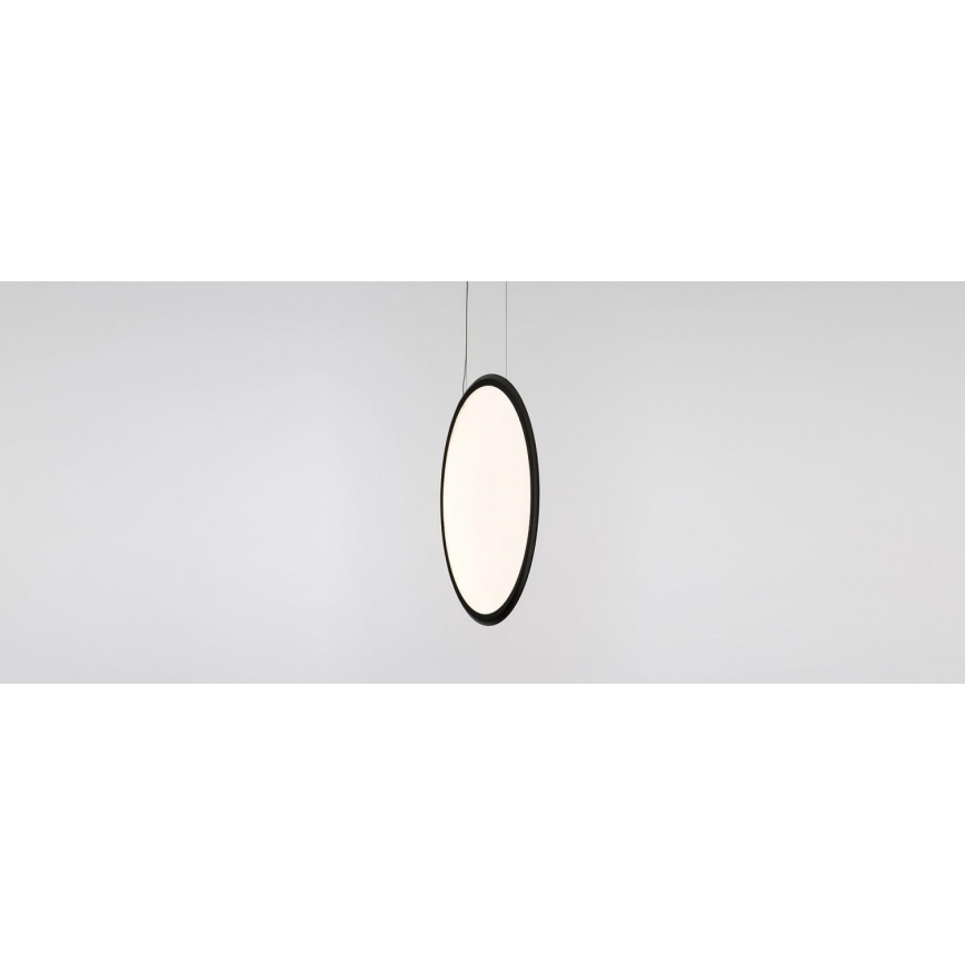 Artemide 1993030APP - LED Prigušivi luster na sajli DISCOVERY LED/60W/230V 3000K crno