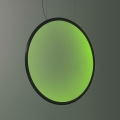 Artemide 1994330APP - DISCOVERY LED RGBW prigušiva luster na sajli LED/79W/230V 2700-6500K crna
