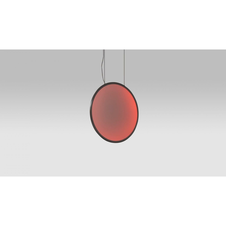 Artemide 1994330APP - LED RGBW Prigušivi luster na sajli DISCOVERY LED/79W/230V 2700-6500K crno