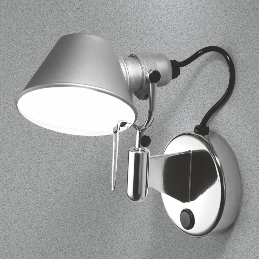 Artemide AR A029250 - Zidno svetlo TOLOMEO FARETTO 1xE27/70W/230V