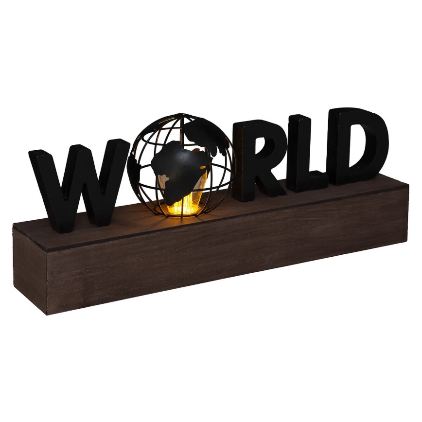 Atmosphera - LED dekoracija WORLD LED/2xAAA