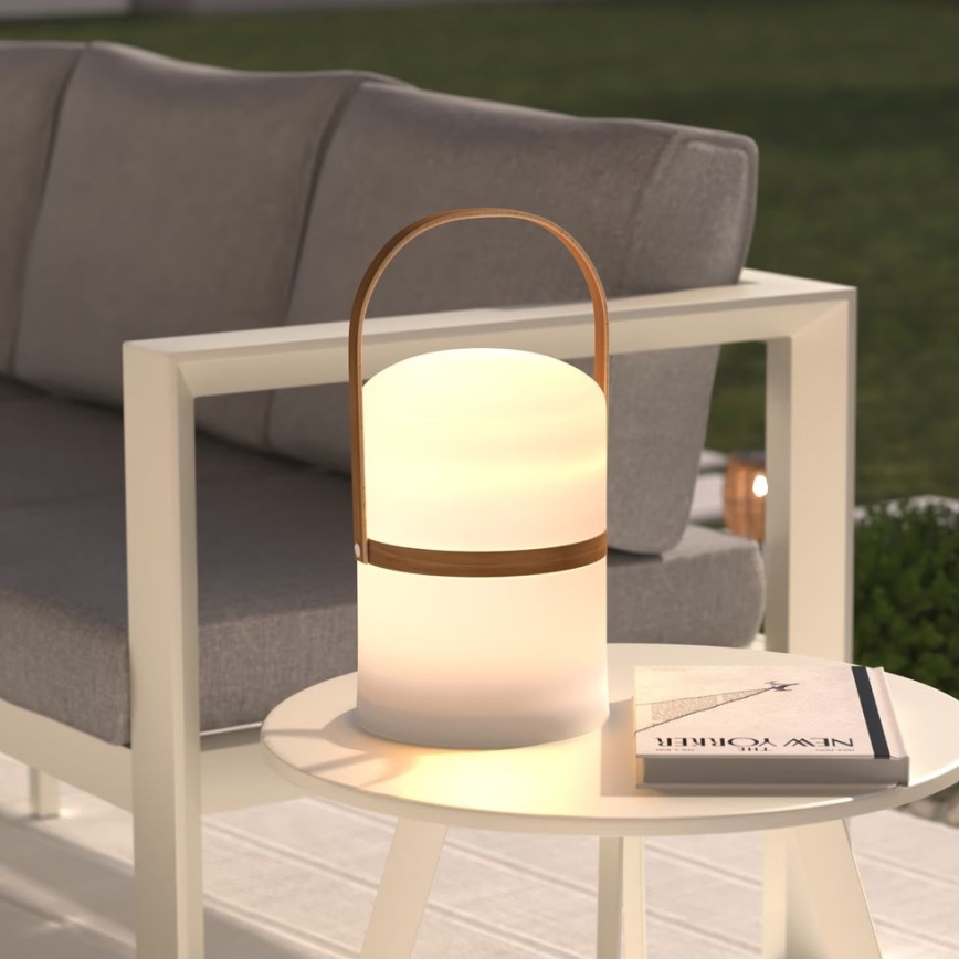 Atmosphera - LED Prigušiva punjiva vanjska stona lampa KIARA LED/3,7V 36 cm 4000 mAh IP44