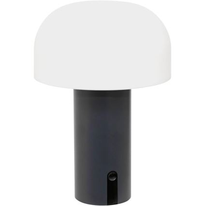 Atmosphera - LED Punjiva vanjska dodirna stona lampa JANY LED/3,7V 22 cm 2200 mAh IP44 crno