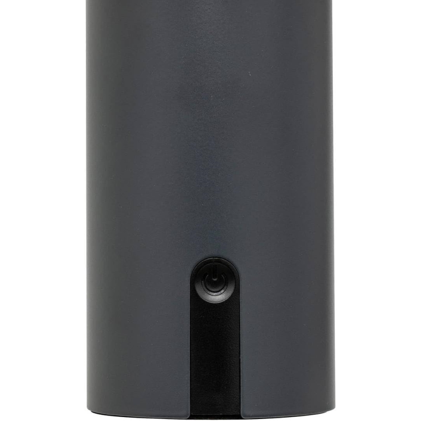 Atmosphera - LED Punjiva vanjska dodirna stona lampa JANY LED/3,7V 22 cm 2200 mAh IP44 crno