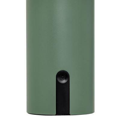 Atmosphera - LED Punjiva vanjska dodirna stona lampa JANY LED/3,7V 22 cm 2200 mAh IP44 zelena