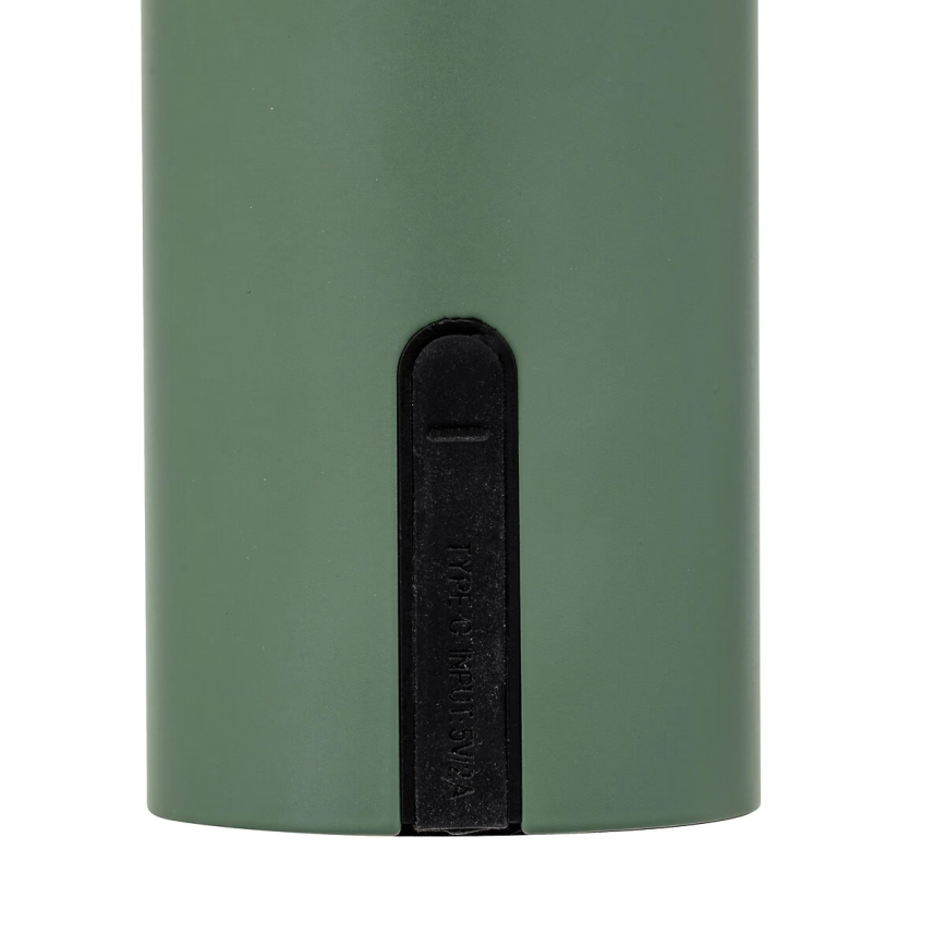 Atmosphera - LED Punjiva vanjska dodirna stona lampa JANY LED/3,7V 22 cm 2200 mAh IP44 zelena
