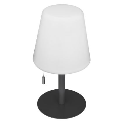 Atmosphera - LED RGBW Punjiva vanjska stona lampa ZACK LED/3,7V 1200 mAh IP44 crno