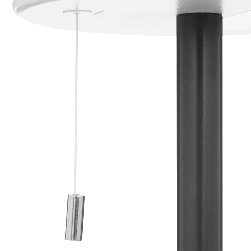 Atmosphera - LED RGBW Punjiva vanjska stona lampa ZACK LED/3,7V 1200 mAh IP44 crno