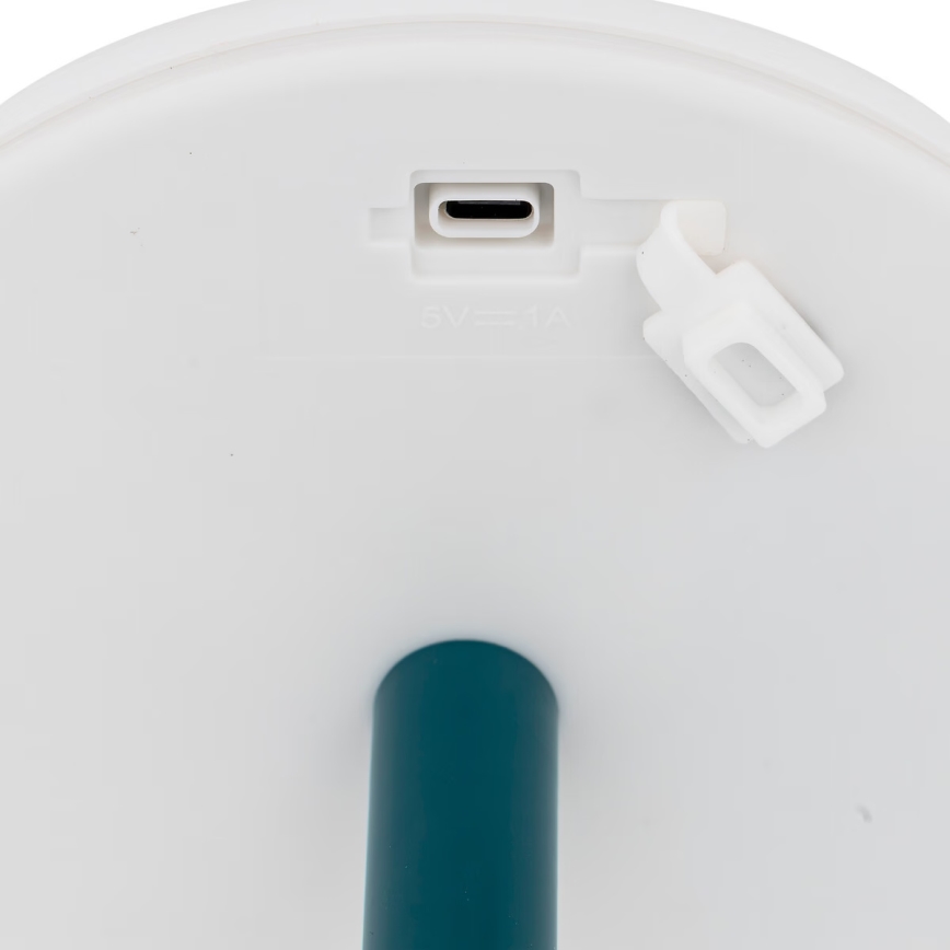 Atmosphera - LED RGBW Punjiva vanjska stona lampa ZACK LED/3,7V 1200 mAh IP44 tirkizna