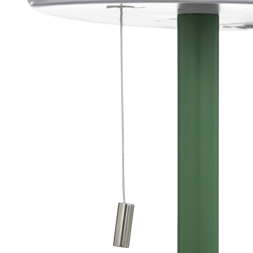 Atmosphera - LED RGBW Punjiva vanjska stona lampa ZACK LED/3,7V 1200 mAh IP44 zelena