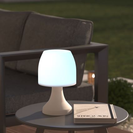 Atmosphera - LED RGB Spoljašnja stona lampa DOKK LED/3xAAA 27,5 cm