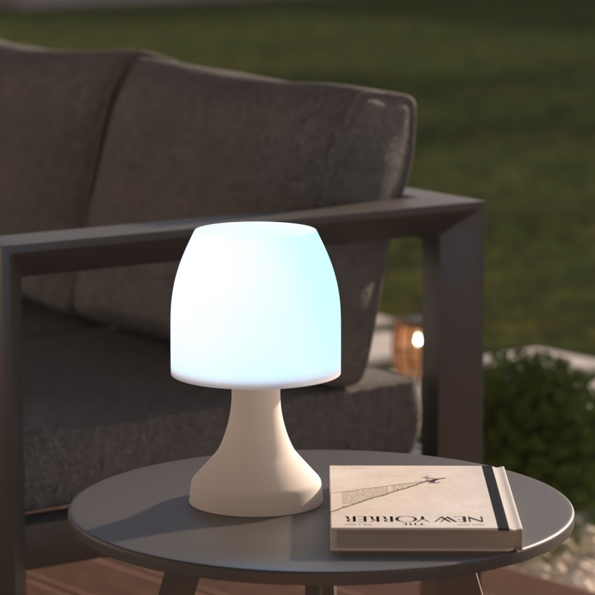 Atmosphera - LED RGB Spoljašnja stona lampa DOKK LED/3xAAA 27,5 cm