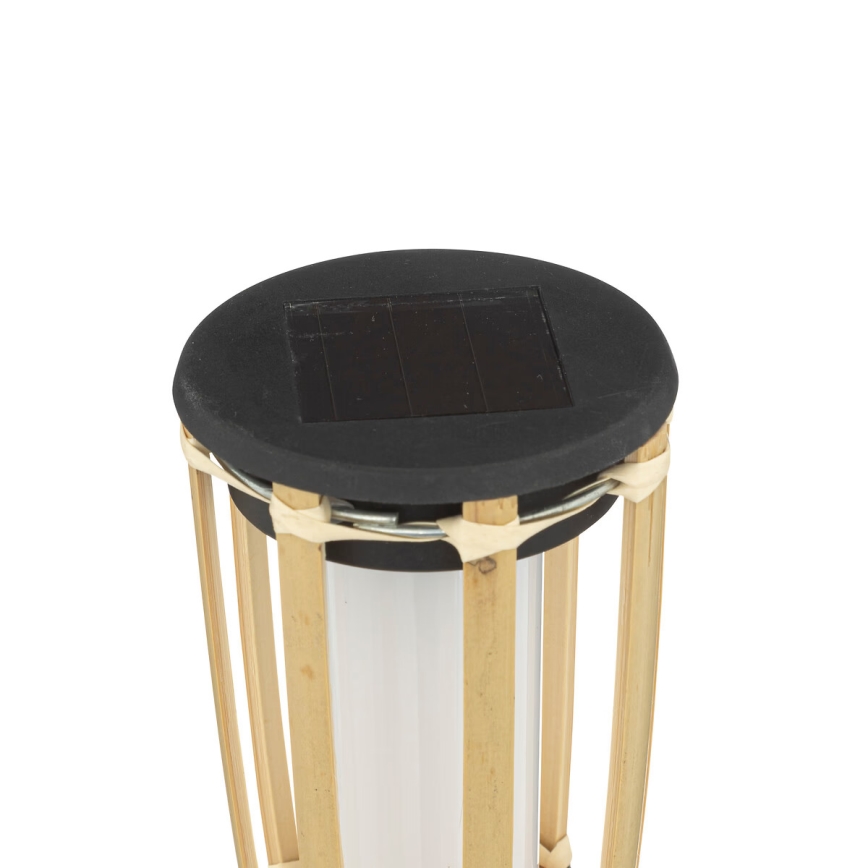 Atmosphera - LED Solarna lampa MACEO LED/1,2V 300 mAh IP44 bambus