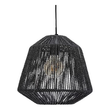 Atmosphera - Luster na kablu JILY 1xE27/40W/230V juta crna