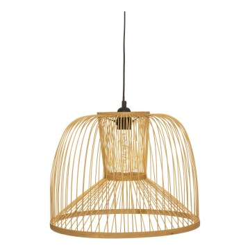 Atmosphera - Luster na sajli AMY 1xE27/40W/230V bambus