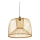 Atmosphera - Luster na sajli AMY 1xE27/40W/230V bambus
