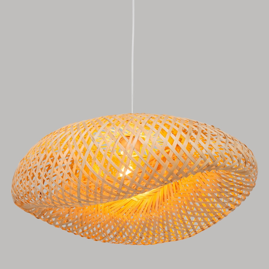 Atmosphera - Luster na sajli BEDDY 1xE27/40W/230V bambus