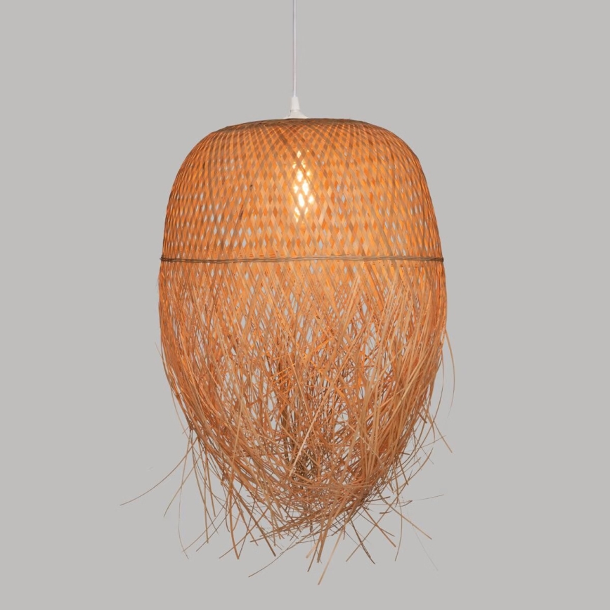 Atmosphera - Luster na sajli ELIS 1xE27/40W/230V bambus
