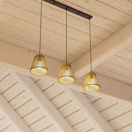 Atmosphera - Luster na sajli GIADA 3xE27/40W/230V