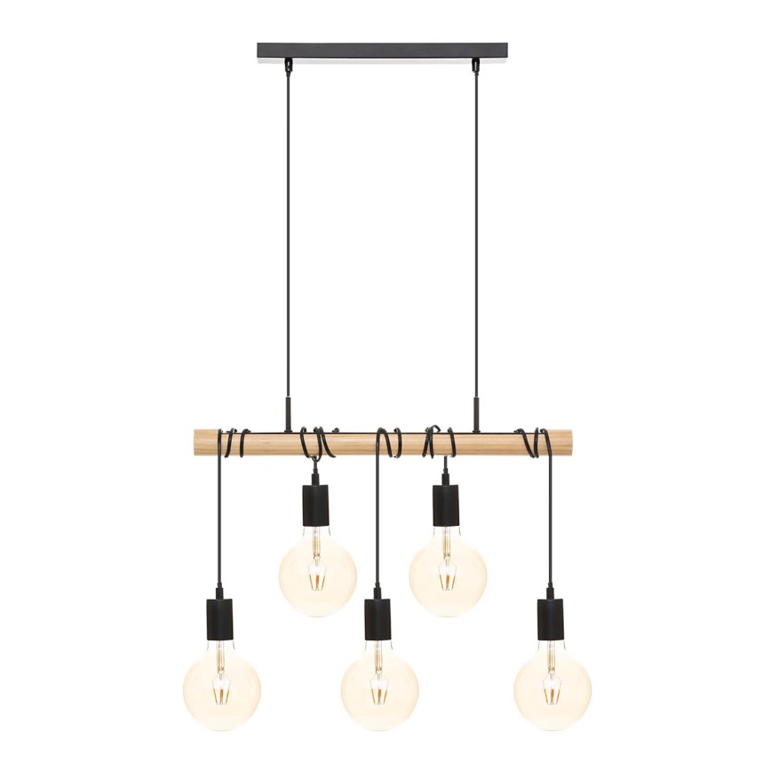 Atmosphera - Luster na sajli JAKE 5xE27/40W/230V bor