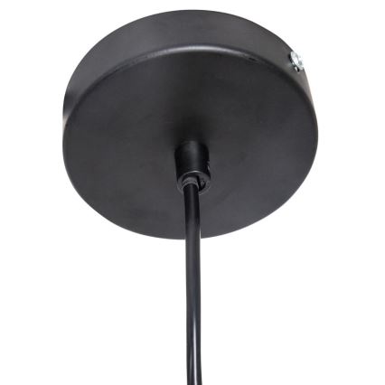 Atmosphera - Luster na sajli JILY 1xE27/40W/230V juta crno