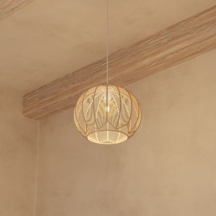 Atmosphera - Luster na sajli KITA 1xE27/40W/230V ratan