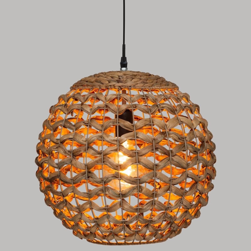 Atmosphera - Luster na sajli SAND 1xE27/40W/230V vodní hyacint