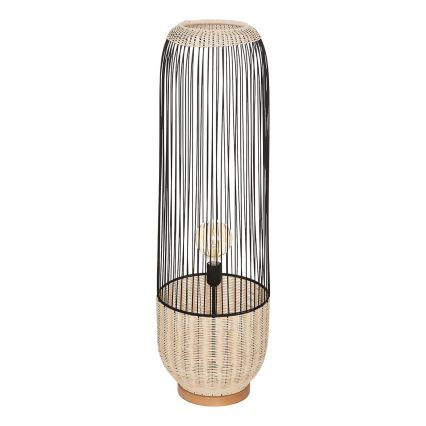 Atmosphera - Podna lampa ANEA 1xE27/40W/230V ratan/bukva