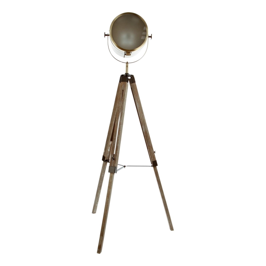Atmosphera - Podna lampa EBOR 1xE27/25W/230V bor/mesing