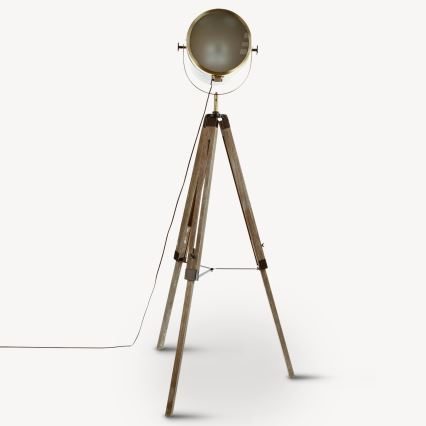 Atmosphera - Podna lampa EBOR 1xE27/25W/230V bor/mesing