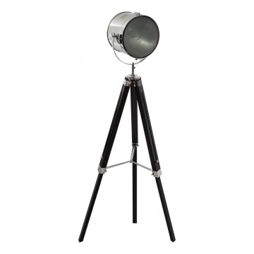 Atmosphera - Podna lampa EBOR 1xE27/25W/230V bor/sjajni krom