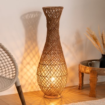 Atmosphera - Podna lampa ELOISE 1xE27/40W/230V ratan
